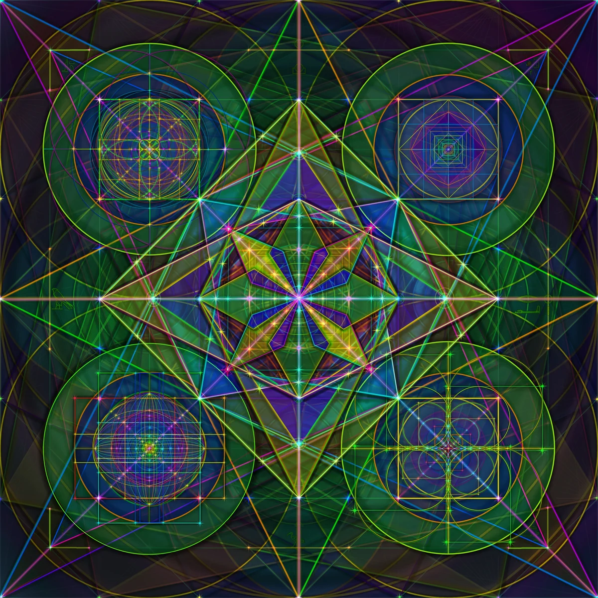 Fractals7 Rune 3 Done Signed