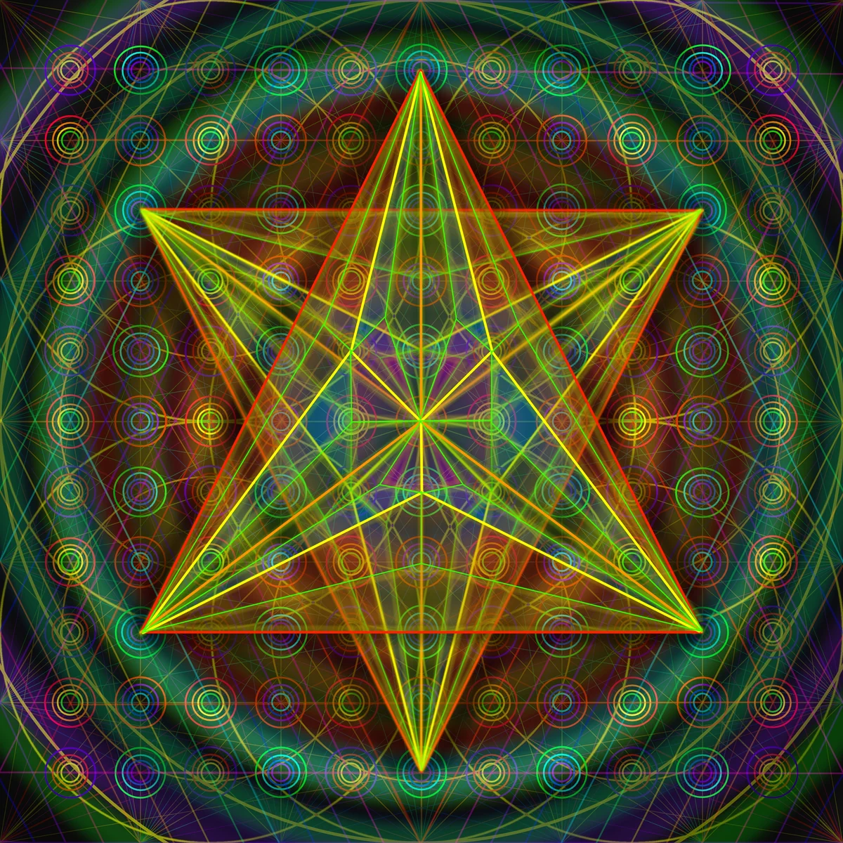 Triangle Merkaba