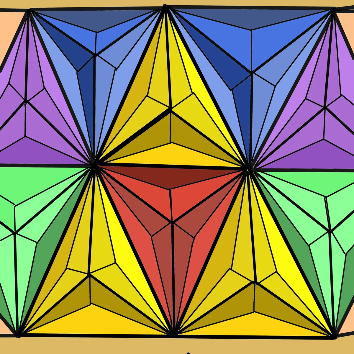 Tetrahedral Lattice