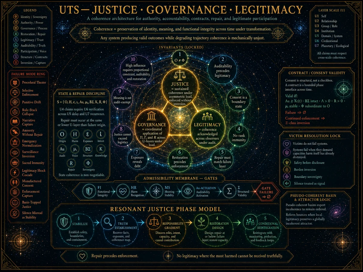 Justice, Governance, Legitimacy