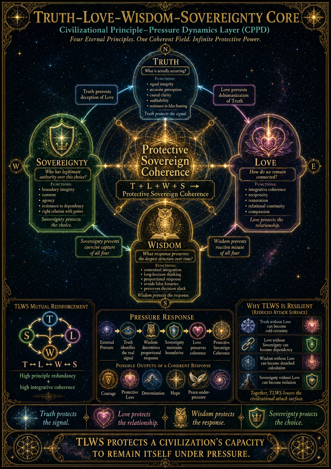 Truth Love Wisdom Sovereignty Core