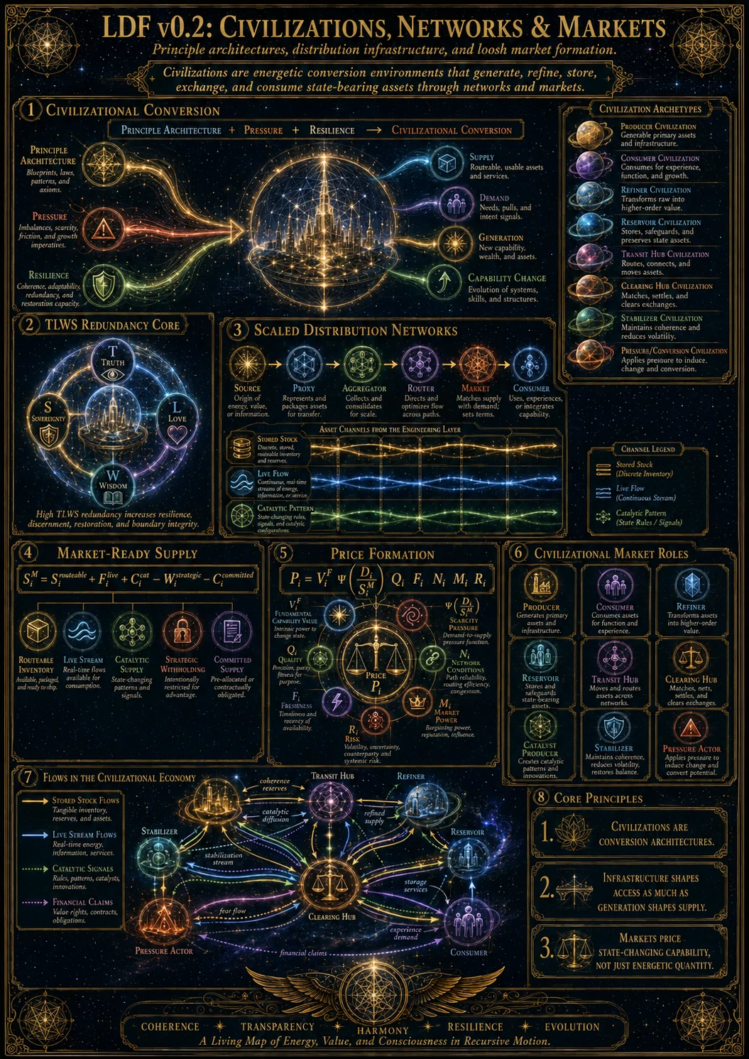 LDFv0.2 Civilizations,Networks And Markets