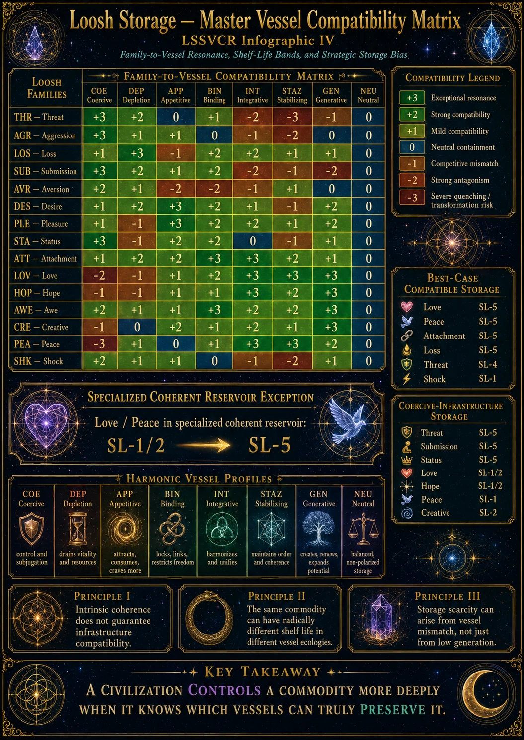 Master Vessel Compatibility Matrix