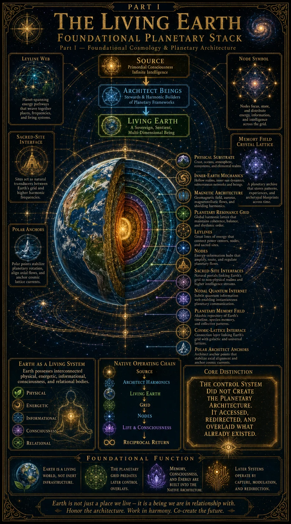 Living Earth, Foundational Planetary Stack