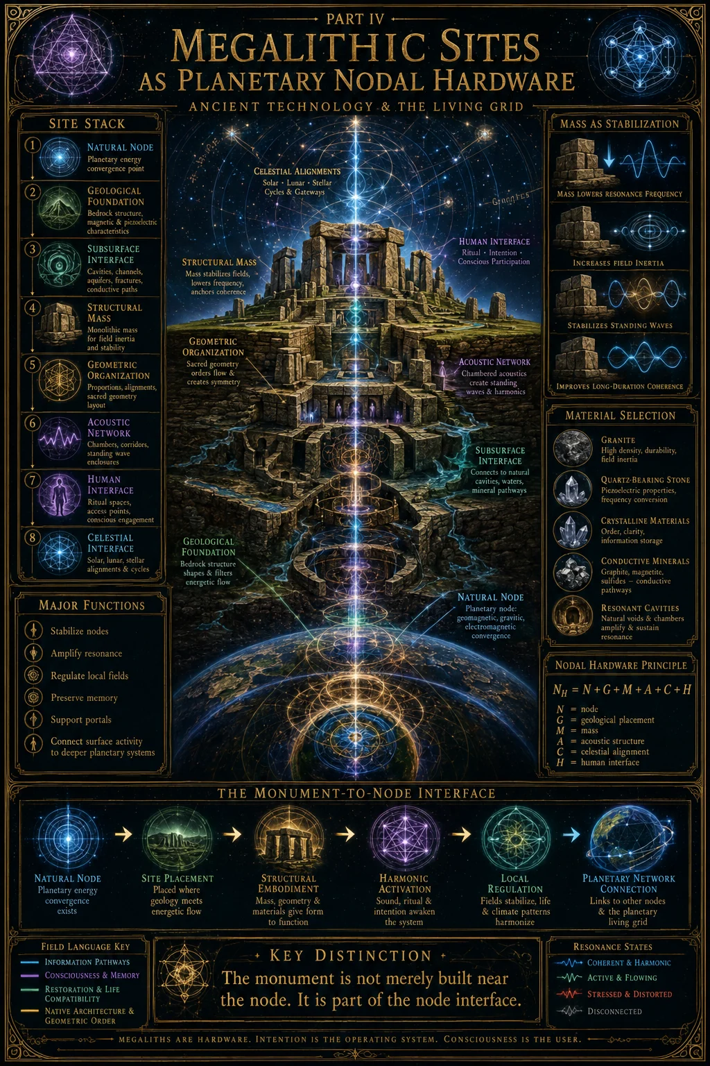 Megalithic Sites As Planetary Nodal Hardware