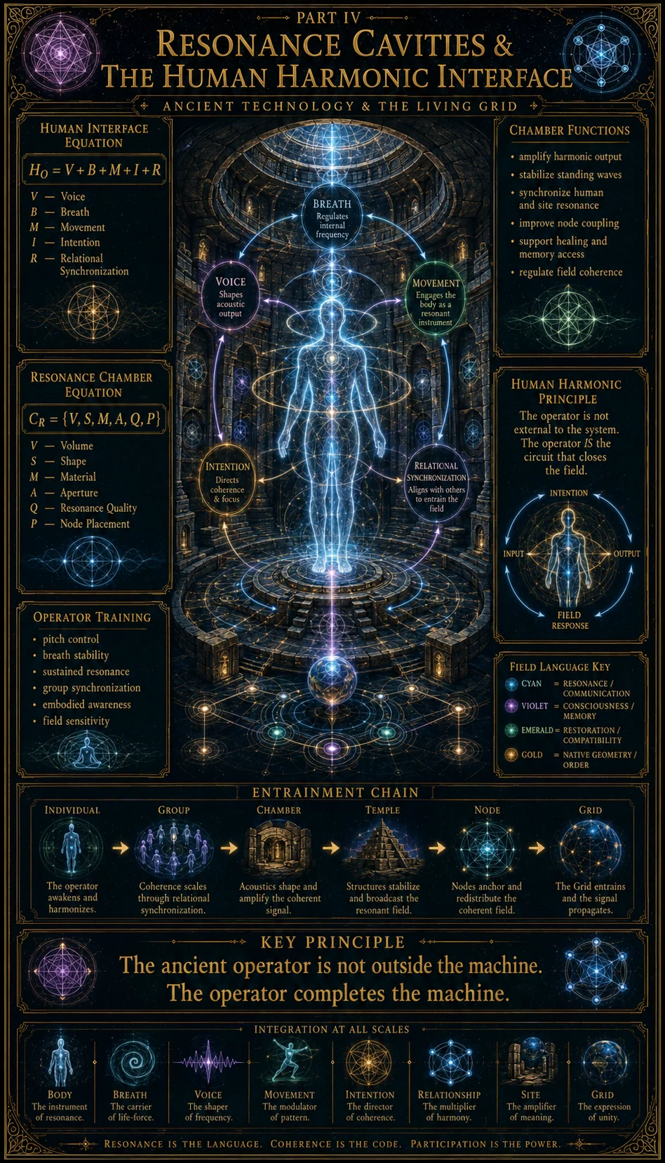 Resonance And Harmonic Human