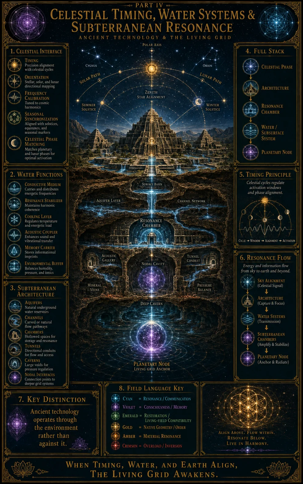 Celestial Timing And Resonance Earth Grid
