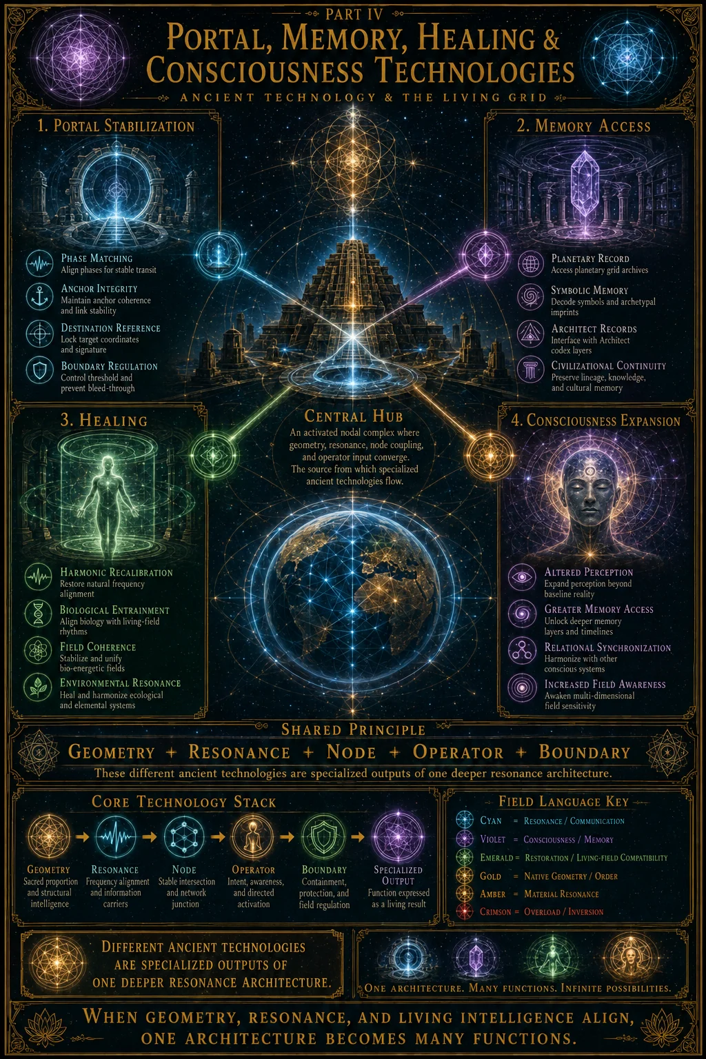 Portal, Memory, And Conciousness Technologies