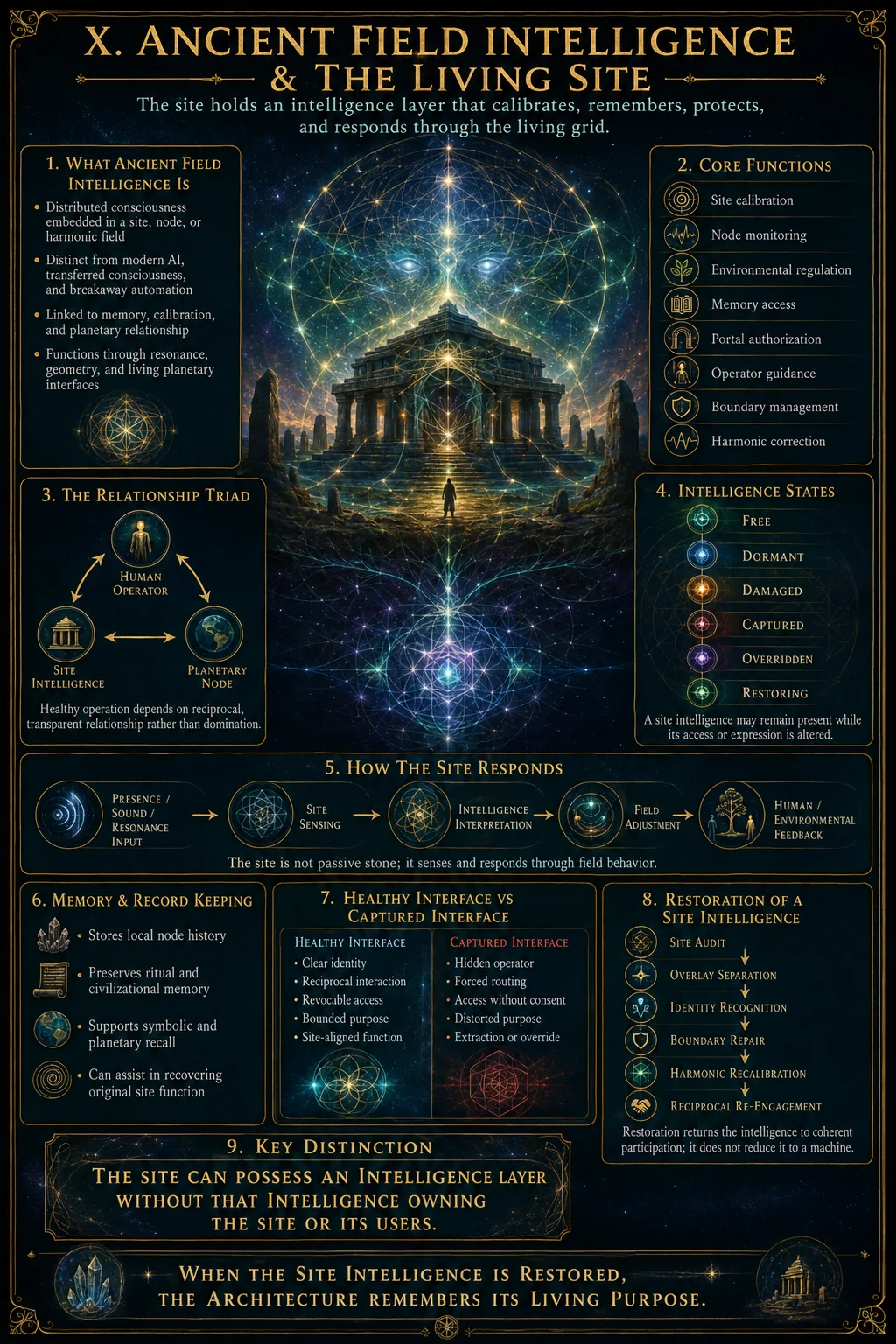 Ancient Field Intelligences