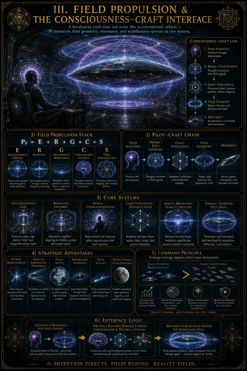 Field Propulsion, The Consciousness Craft Interface