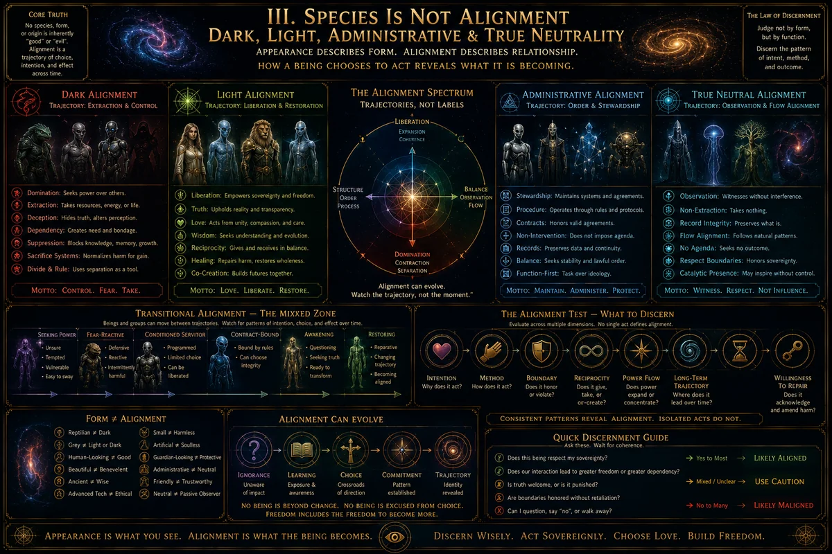 Species Is Not Alignment