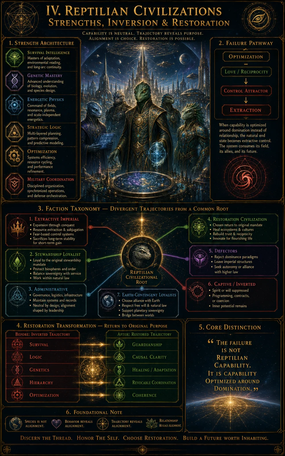 Reptilian Civilizations