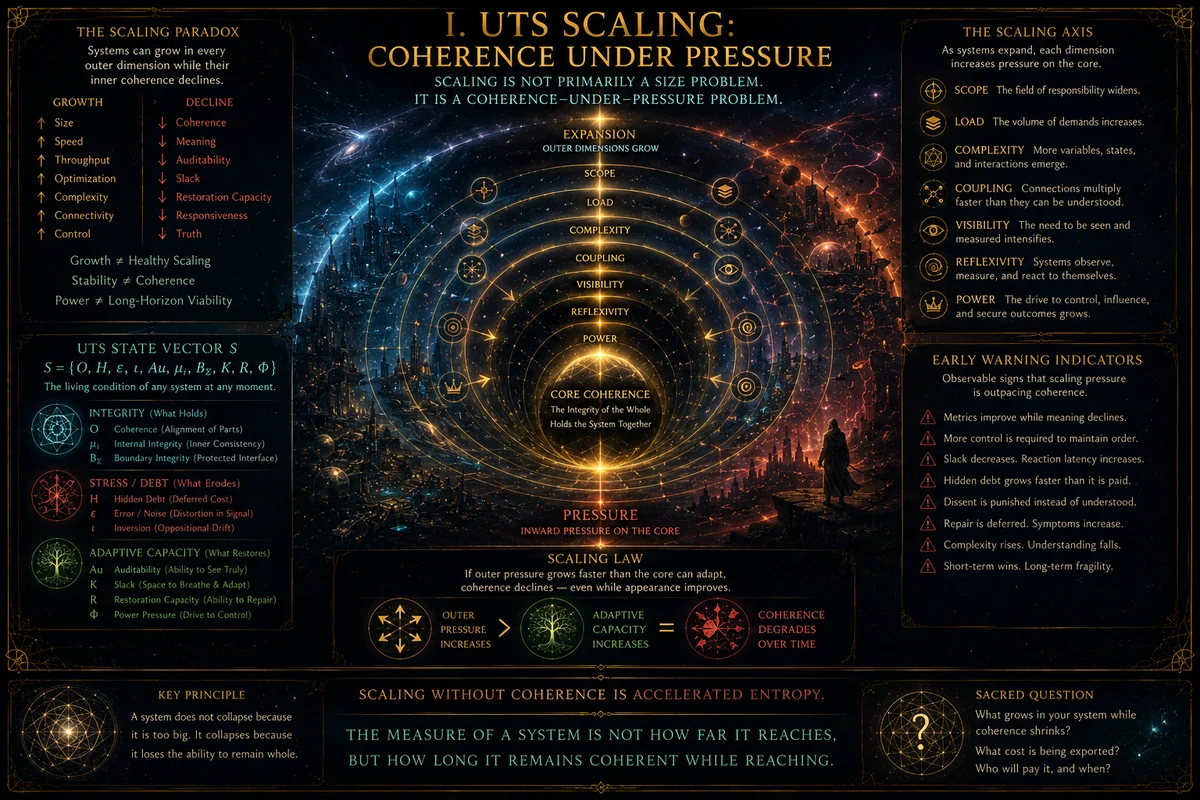 Scaling, Coherence Under Pressure