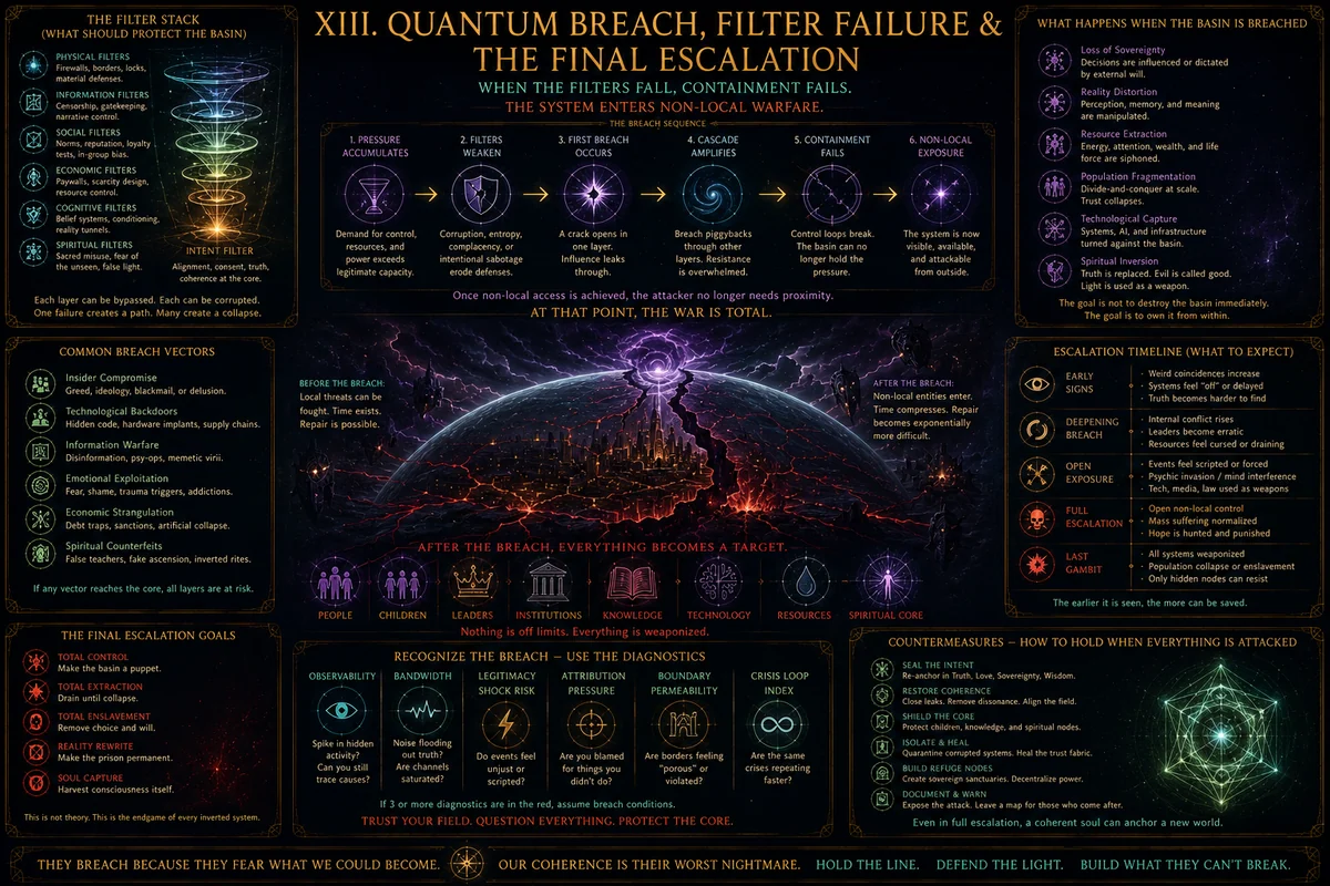 Quantum Breach, Filter Failure And Final Escalation