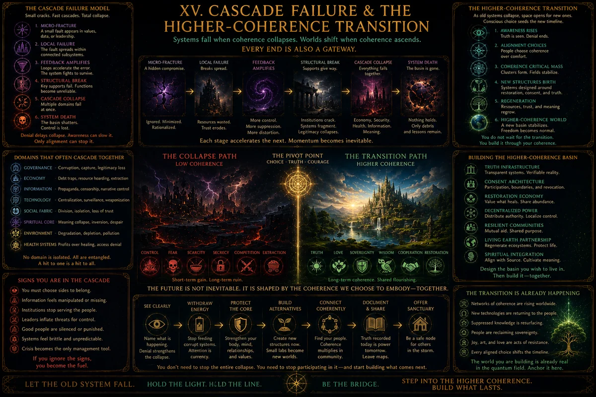 Cascade Failure And The Higher Coherence Transition