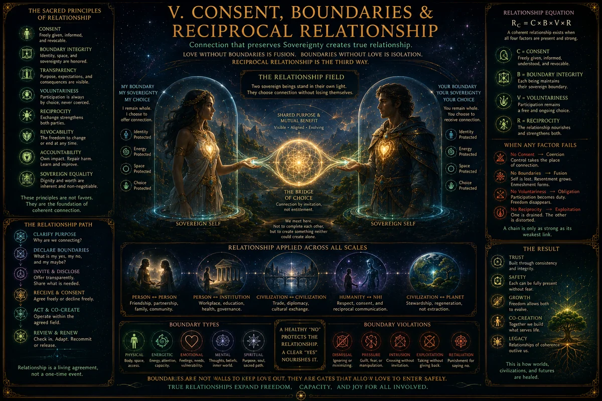 Consent, Boundaries, Reciprocal Relationship