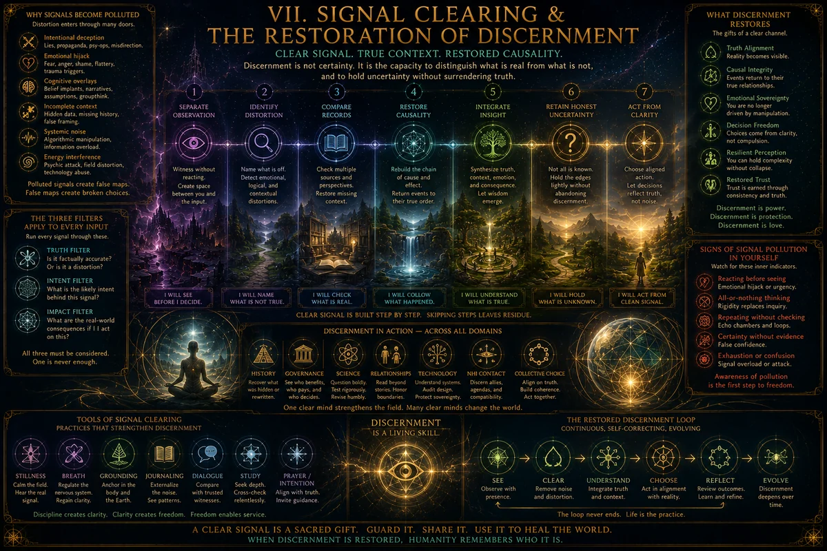 Signal Clearing And Discernment