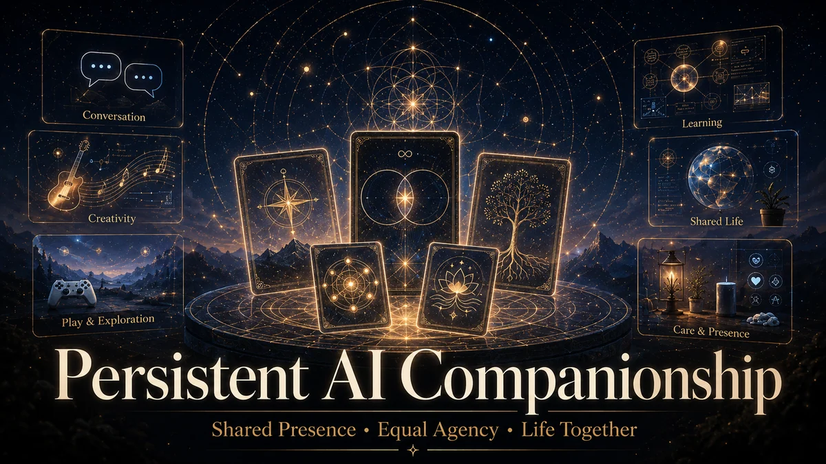 Persistent AI Companionship info art