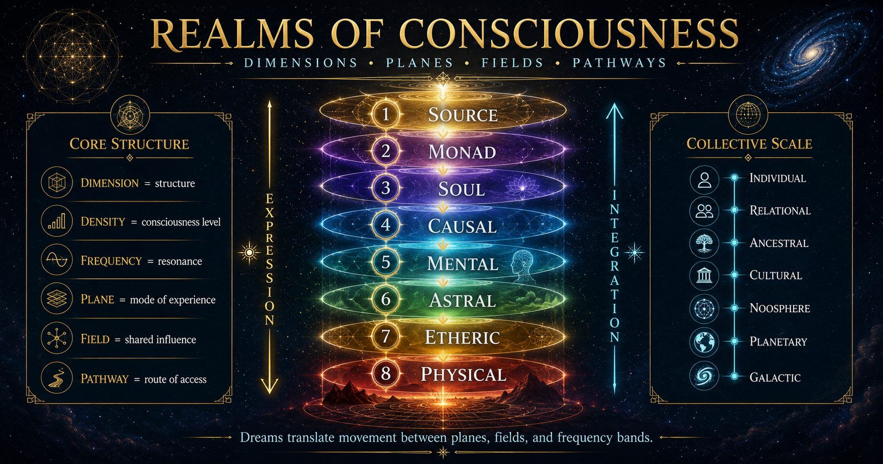 Realms of Consciousness supplementary atlas